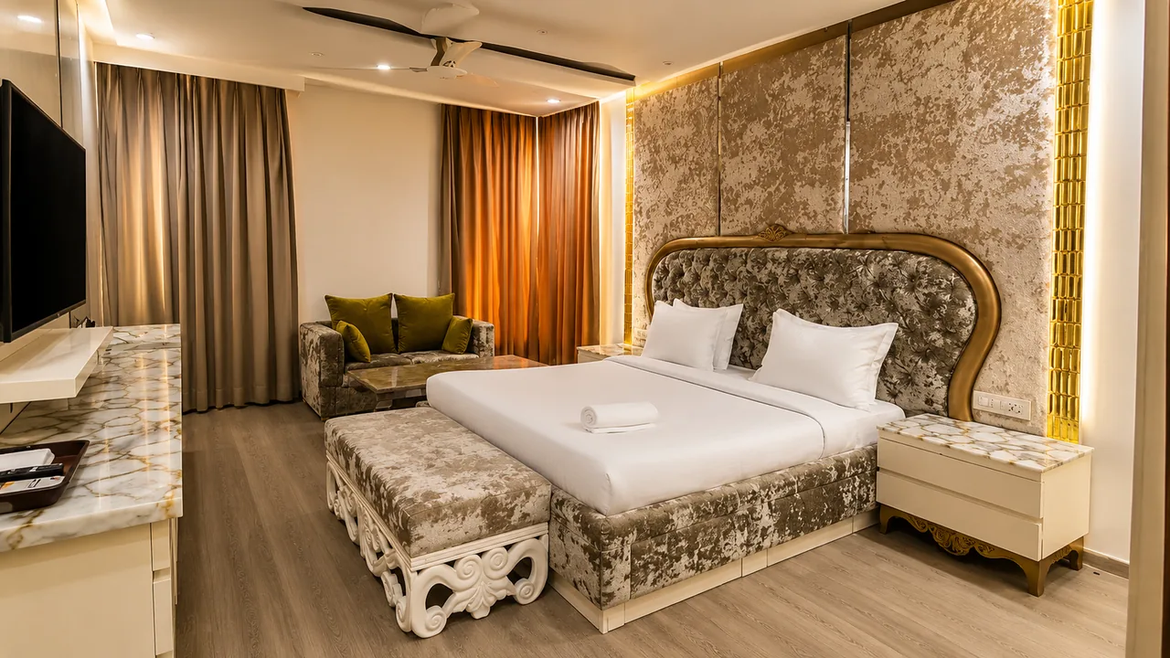 Gold leaf and marble — The Royal Room